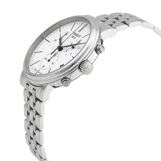 Watches JMS always Original Tissot TClassic Carson Premium Chronograph Quartz White Dial Watch T1224171101100 Watches JMS always Original Tissot TClassic Carson Premium Chronograph Quartz White Dial Watch T1224171101100