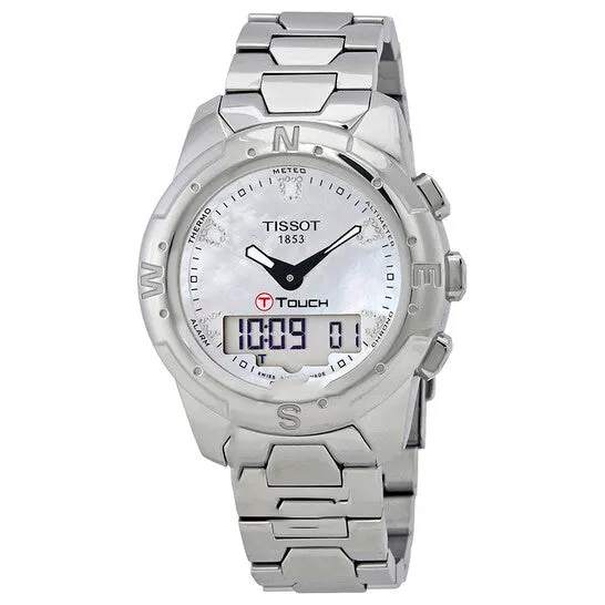 Watches JMS always Original Tissot TTouch II Mother of Pearl Dial Titanium Ladies Watch T0472204411600 Watches JMS always Original Tissot TTouch II Mother of Pearl Dial Titanium Ladies Watch T0472204411600