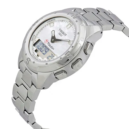 Watches JMS always Original Tissot TTouch II Mother of Pearl Dial Titanium Ladies Watch T0472204411600 Watches JMS always Original Tissot TTouch II Mother of Pearl Dial Titanium Ladies Watch T0472204411600