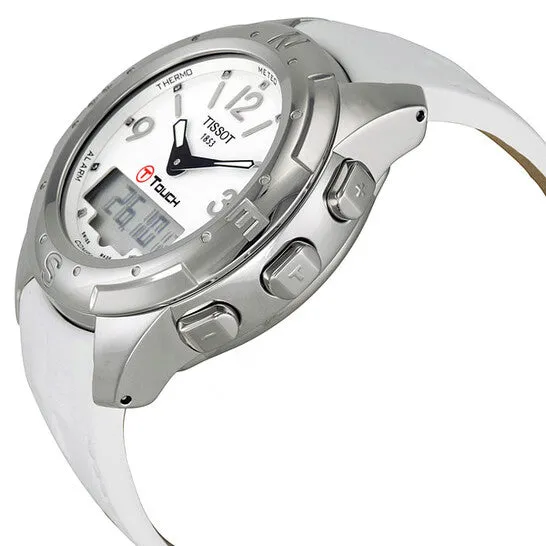 Watches JMS always Original Tissot TTouch II MultiFunction White Dial Titanium Watch T0472204601600 Watches JMS always Original Tissot TTouch II MultiFunction White Dial Titanium Watch T0472204601600