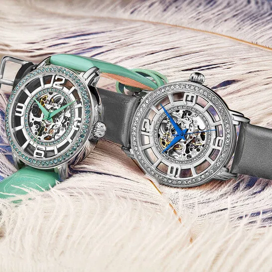 Watches Original Stuhrling Original Legacy Automatic Silver Dial Ladies Watch M13611 JMS always Watches Original Stuhrling Original Legacy Automatic Silver Dial Ladies Watch M13611 JMS always