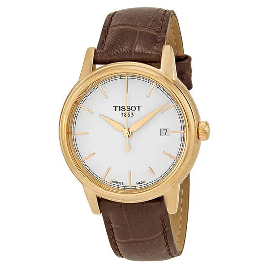 Watches Original Tissot Carson White Dial Brown Leather Mens Watch T0854103601100 JMS always Watches Original Tissot Carson White Dial Brown Leather Mens Watch T0854103601100 JMS always