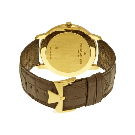 Watches Original Vacheron Constantin Patrimony Grand Taille Manual Wind Silver Dial Brown Leather Mens Watch 81180000J9118 JMS always Watches Original Vacheron Constantin Patrimony Grand Taille Manual Wind Silver Dial Brown Leather Mens Watch 81180000J9118 JMS always